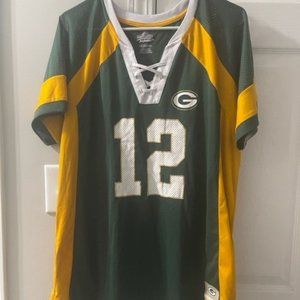 Aaron Rodgers - Green Bay Majestic Ladies Jersey Fit